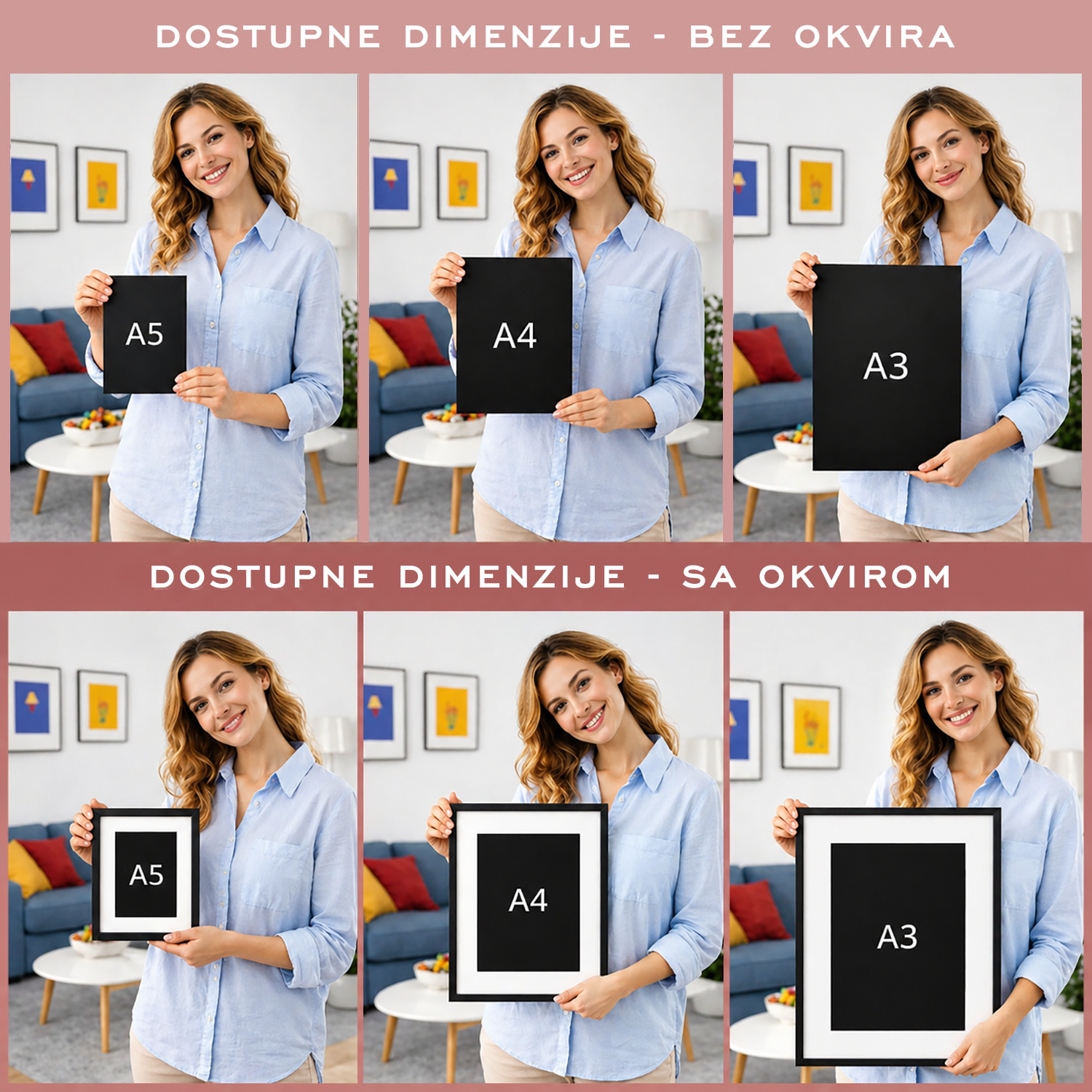 Dječji otisci - personalizirani metalik print