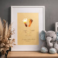Dječji otisci personalizirani metalik print DI ADORE
