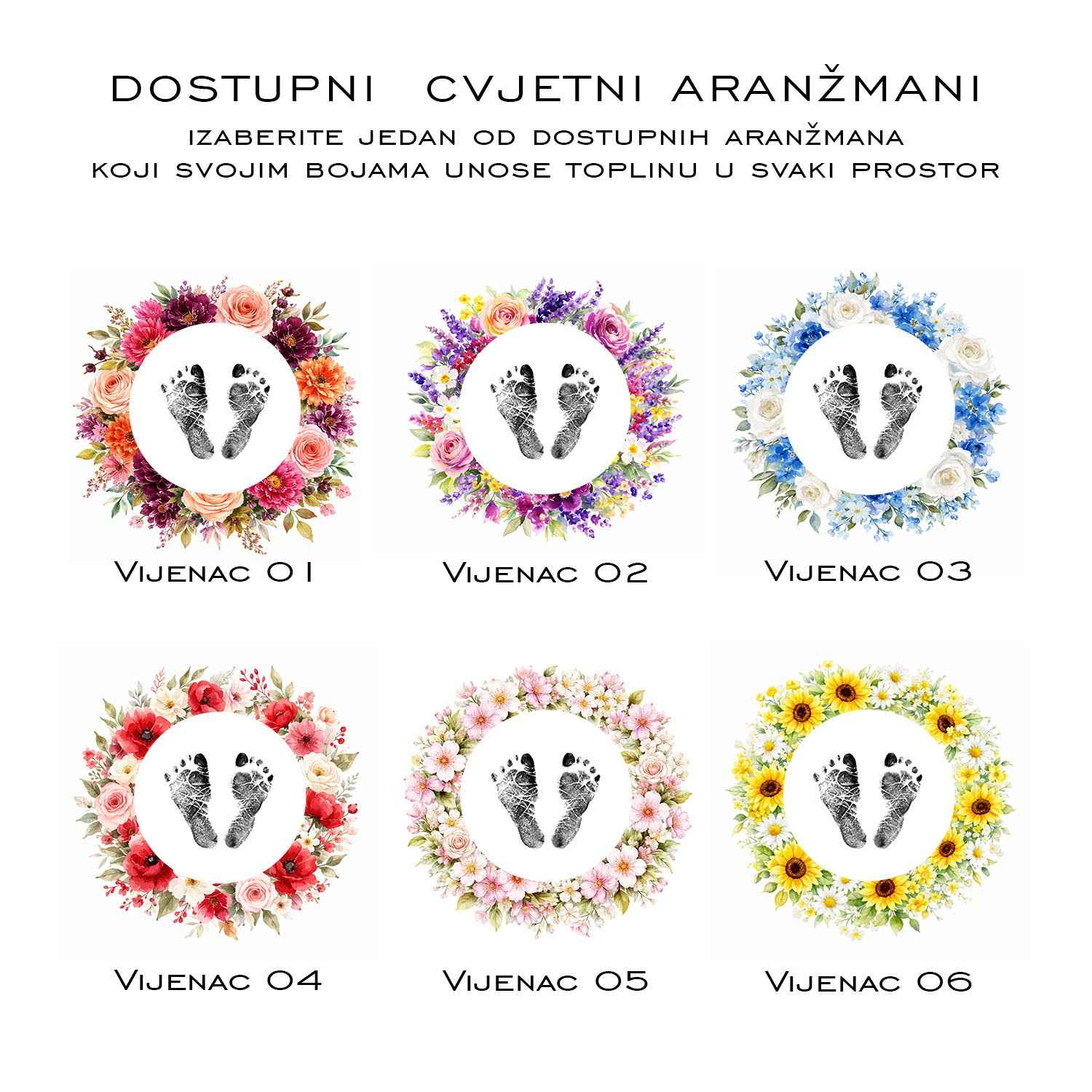 Dječji otisci - personalizirani print V2 - DI ADORE
