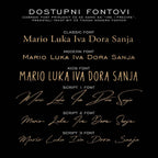 Dječji otisci - personalizirani print V3 - DI ADORE