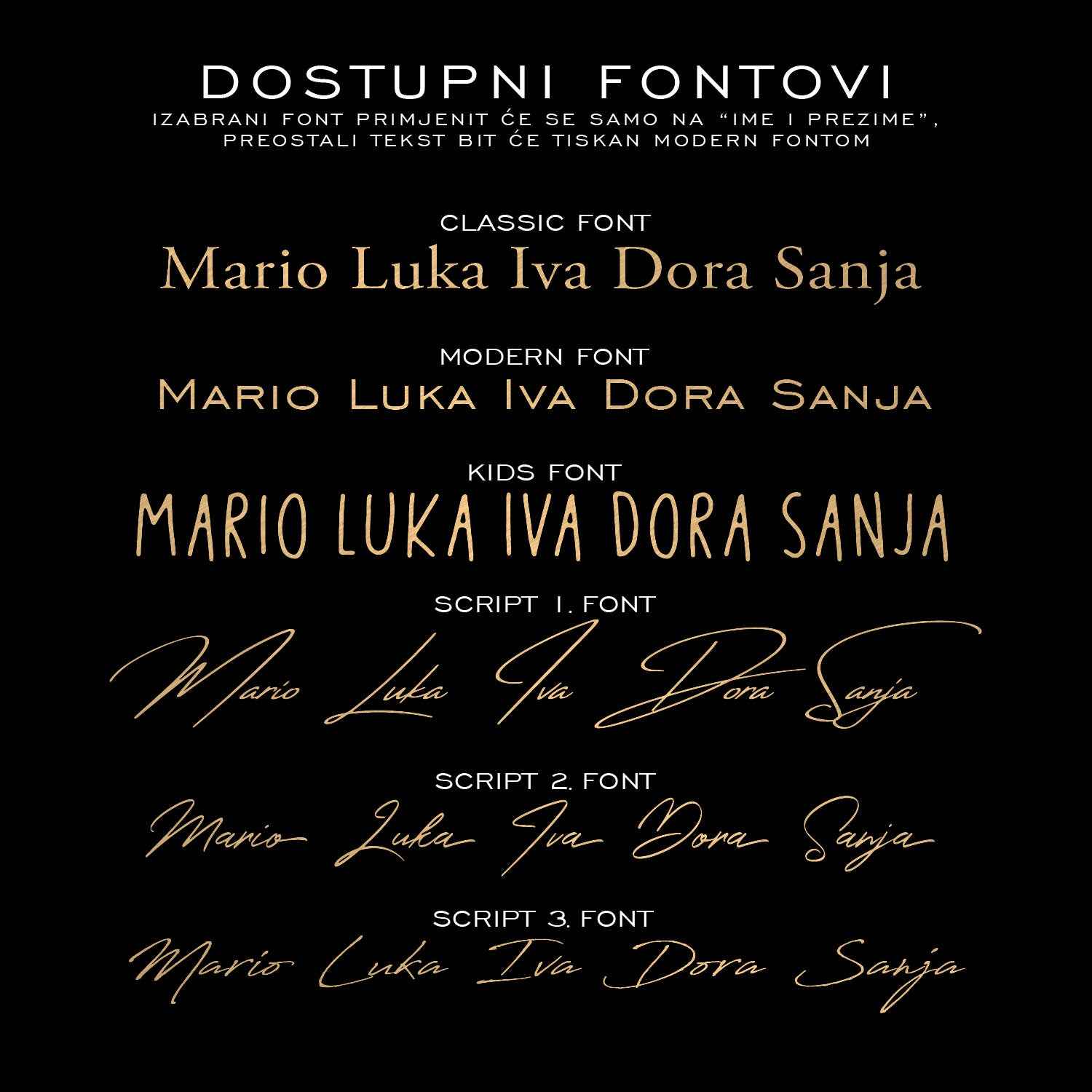 Dječji otisci - personalizirani print V3 - DI ADORE