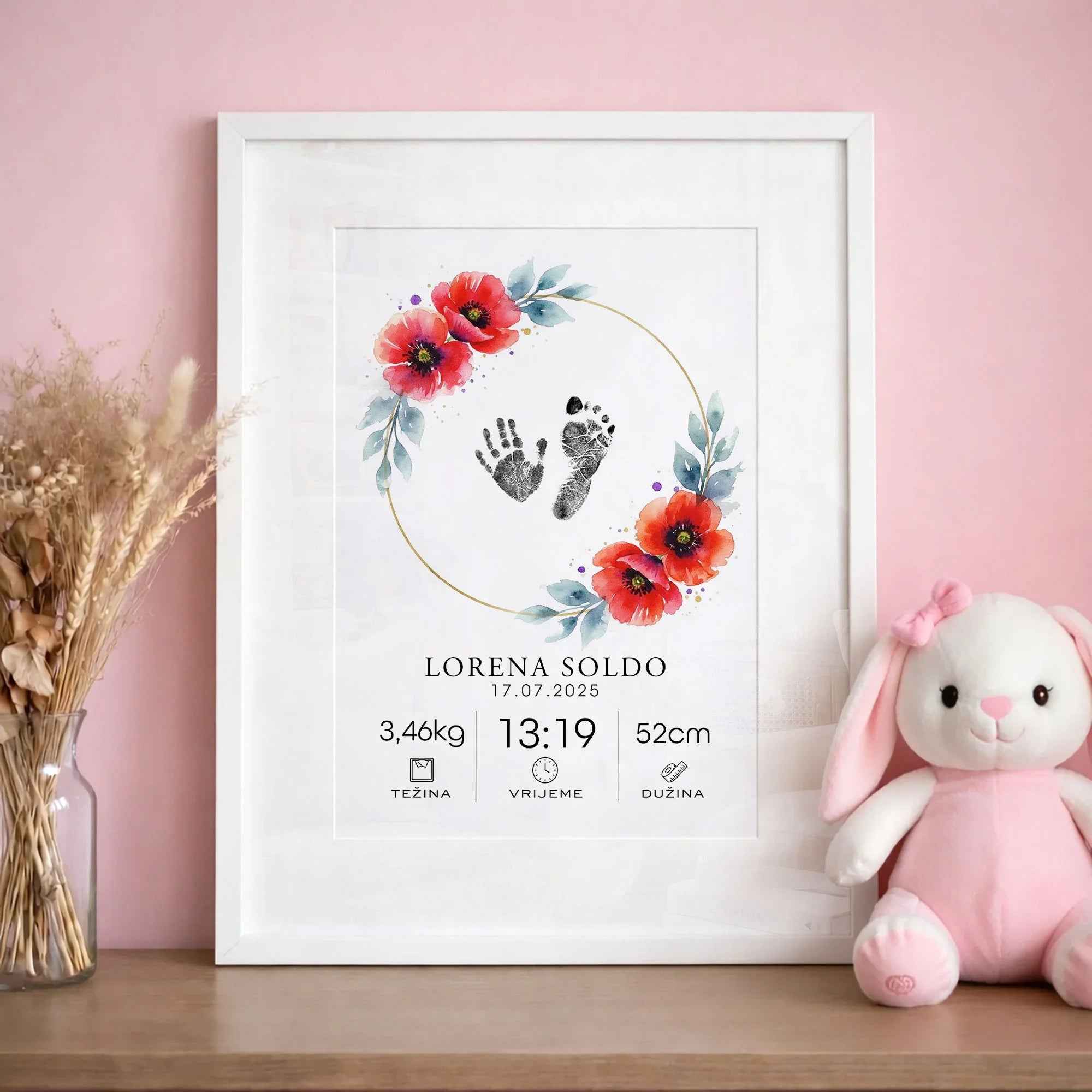 Dječji otisci personalizirani print DI ADORE