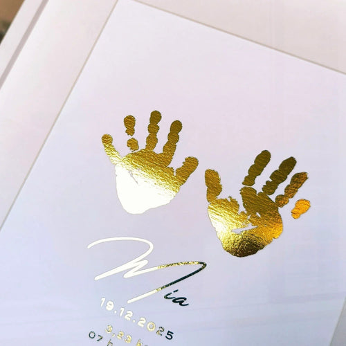 Djecji otisci zlatni metalic print DI ADORE