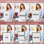 Karta gradova - personalizirani print V4 - DI ADORE