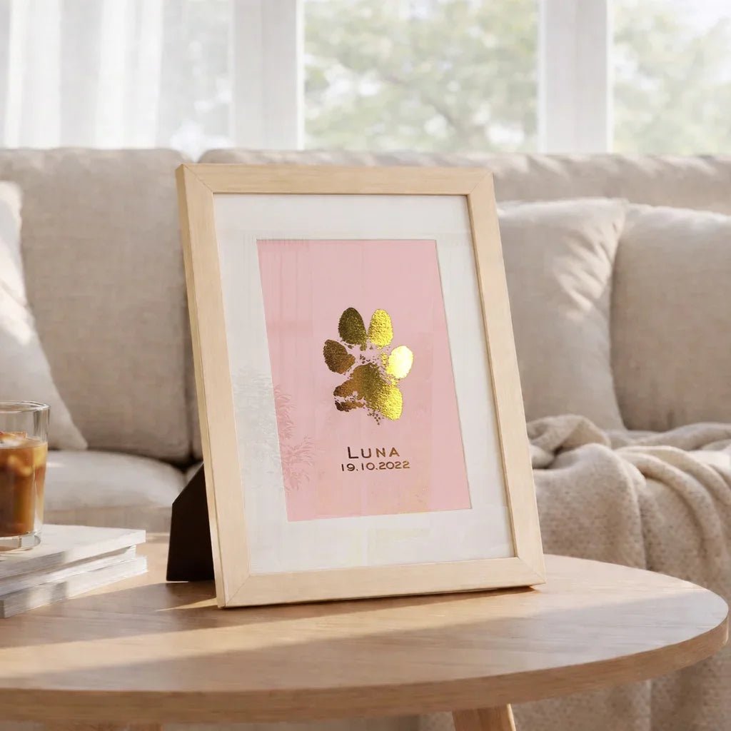 pas otisci zlatni metalic print DI ADORE