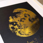 Mjeseceva mjena personalizirani metalik print DI ADORE