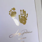 Dječji otisci - personalizirani metalik print