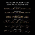 Zvjezdana karta - personalizirani metalik print V2 - DI ADORE