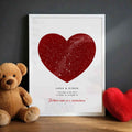 Karta gradova personalizirani print DI ADORE